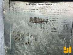 1974 MANITOWOC 4000-W CRAWLER CRANE SN: 40477