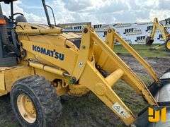 2007 KOMATSU WB146-156/PS LOADER BACKHOE SN: A23731