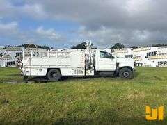 2019 CHEVROLET SILVERADO 5500HD FEC 4400 LB BOOM TRUCK VIN: 1HTKHPVK4KH284339