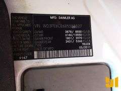 2011 MERCEDES BENZ 2500 2WD CARGO VAN VIN: WD3PE8CB6B5558527