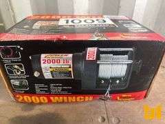 UNUSED 2000LBS WOOD POWER WINCH