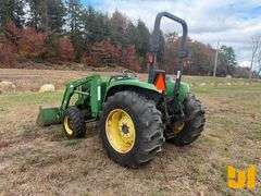 2001 JOHN DEERE 4600 4X4 TRACTOR W/ LOADER SN: LV4600H367634