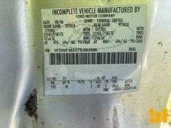 2007 FORD F-350 SINGLE AXLE REGULAR CAB FLATBED TRUCK VIN: 1FDWF365X7EA83586