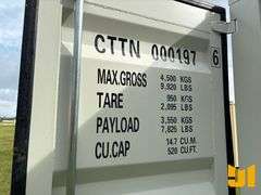 2025 CTTN 10'  CONTAINER SN: CTTN0001976