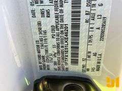 2020 FORD F-150 XL EXTENDED CAB 4X4 PICKUP VIN: 1FTFX1E51LKE46201