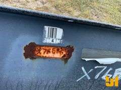 2019 SNOWEX 72” UTV PLOW SN: Z0041205