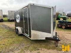 2018 STEALTH ENTERPRISE LLC ENCLOSED TRAILER 7'X16' VIN: 52LBE162XJE063436