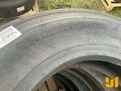 (4) 285/75R24.5 TIRES