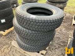 (4) 285/75R24.5 TIRES