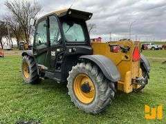 2019 CATERPILLAR TH408D 8800 LB TELESCOPIC FORKLIFT SN: TH900921