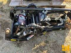 KUBOTA LX2963 SN: 22124092 63” SNOWBLOWER W/ADAPTER & BRACKETS