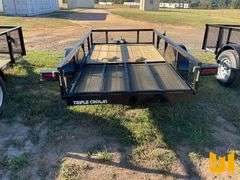 2025 TRIPLE CROWN TRAILERS INC TRIPLE CROWN TRAILERS INC UTILITY TRAILER 5'X10' VIN: 1XNDU1018T20450