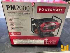 POWER MATE PM2000 2000 WATTS PORTABLE GENERATOR