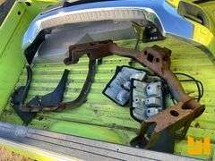 2015 GMC 3500 BOX, FRONT BUMPER, RECEIVER HITCH