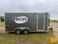 2018 STEALTH ENTERPRISE LLC ENCLOSED TRAILER 7'X16' VIN: 52LBE162XJE063436
