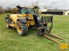 2019 CATERPILLAR TH408D 8800 LB TELESCOPIC FORKLIFT SN: TH900921