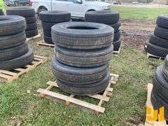 (4) 295/75R22.5 TIRES