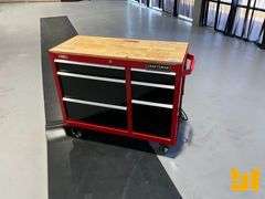 UNUSED CRAFTSMAN ROLLING TOOL CABNET WITH POWER STRIP