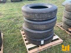 (4) 295/75R22.5 TIRES