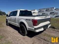 2017 FORD F-150 PLATINUM CREW CAB 4X4 PICKUP VIN: 1FTEW1EG7HFB05871