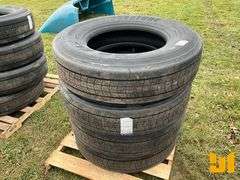 (4) 295/75R22.5 TIRES