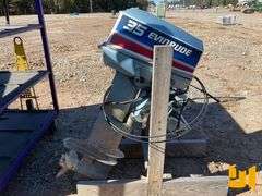 1981 EVINRUDE E35ELCSM OUTBOARD MOTOR SN: E0004053