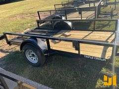 2025 TRIPLE CROWN TRAILERS INC TRIPLE CROWN TRAILERS INC UTILITY TRAILER 5'X10' VIN: 1XNDU1018T20450