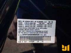 2010 HONDA PILOT VIN: 5FNYF3H69AB003526