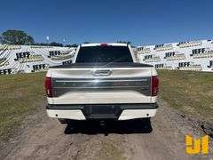 2017 FORD F-150 PLATINUM CREW CAB 4X4 PICKUP VIN: 1FTEW1EG7HFB05871