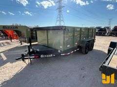 UNUSED 2025 GITESA TD7014LC8B 14 FT T/A DUMP TRAILER VIN: 3GHCK1420SA000004