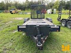 2015 LOAD TRAIL TAG A LONG EQUIPMENT TRAILER VIN: 4ZECH1826F1090982