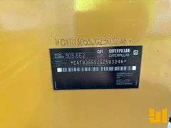 2025 CATERPILLAR 305.5E2 MINI EXCAVATOR SN: CAT03055JGZ503246