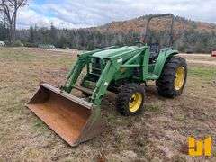 2001 JOHN DEERE 4600 4X4 TRACTOR W/ LOADER SN: LV4600H367634