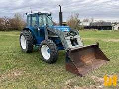 FORD 7910-4RM 4X4 TRACTOR W/ LOADER SN: BA06808