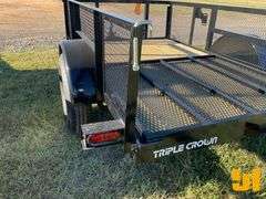 UNUSED 2026 TRIPLE CROWN TRAILERS, INC TRIPLE CROWN TRAILERS, INC UTILITY TRAILER 5'X8' VIN: 1XNBU08