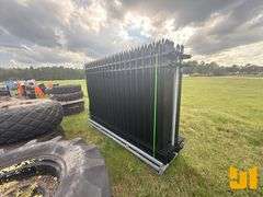 10FT(L)X7FT(H),20PCS FENCE PANELS+21PCS POST WITH CONNECTORS,LEAD FREE POWDER COATED