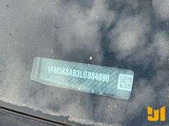 2020 FORD EXPLORER VIN: 1FM5K8AB3LGB84890 AWD