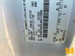 2018 FORD F-350XL SD S/A UTILITY TRUCK VIN: 1FDRF3G63JEC11906