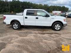 2014 FORD F-150 XLT CREW CAB 4X2 PICKUP VIN: 1FTFW1CF8EFB40946
