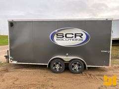 2018 STEALTH ENTERPRISE LLC ENCLOSED TRAILER 7'X16' VIN: 52LBE162XJE063436