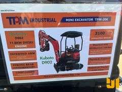 UNUSED 2025 TPM TPM-20K MINI EXCAVATOR SN: TPM20K2508247