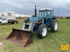 FORD 7910-4RM 4X4 TRACTOR W/ LOADER SN: BA06808