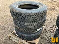 (4) 285/75R24.5 TIRES