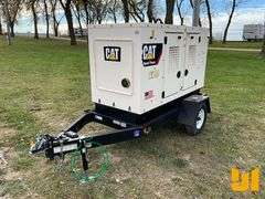 2019 CATERPILLAR XQ35 TRAILER MOUNTED GENERATOR SN: JK800328