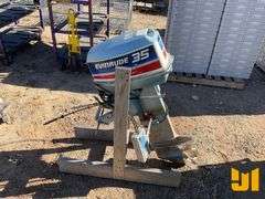 1981 EVINRUDE E35ELCSM OUTBOARD MOTOR SN: E0004053