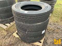 (4) 285/75R24.5 TIRES