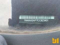 2012 NISSAN MAXIMA VIN: 1N4AA5AP7CC823401