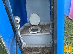 QTY (4) PORTABLE REST ROOMS, SOME NEED REPAIR