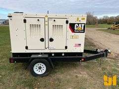 2019 CATERPILLAR XQ35 TRAILER MOUNTED GENERATOR SN: JK800328