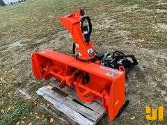 KUBOTA LX2963 SN: 22124092 63” SNOWBLOWER W/ADAPTER & BRACKETS